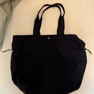 Lululemon Athletica Black Sleek Tote Bag